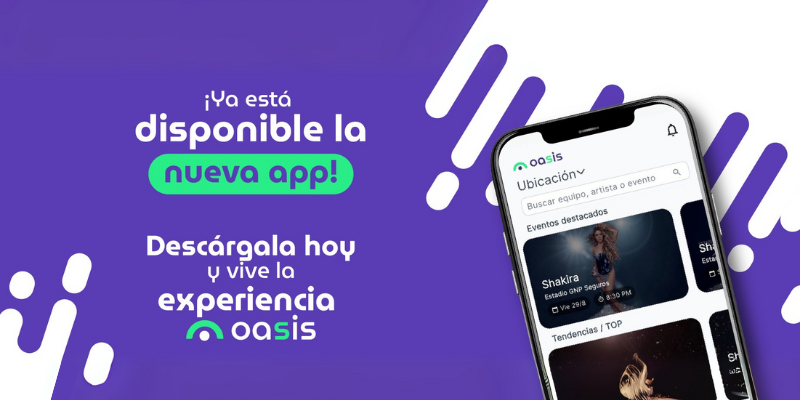Nueva App de Oasis App