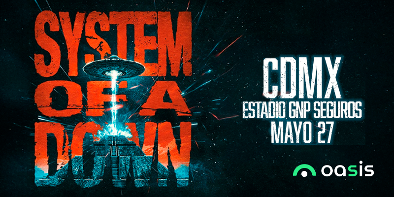System of a Down en CDMX