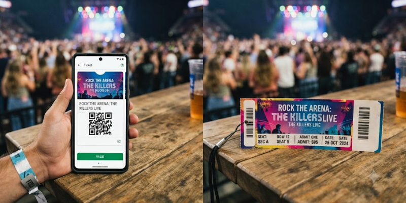 Diferencias entre boletos físicos y digitales