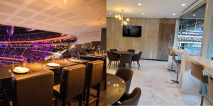 How do box seats and suites in Arenas and Stadiums work during a Concert?