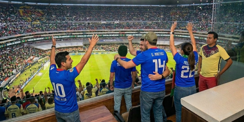 Palco Cruz Azul vs América